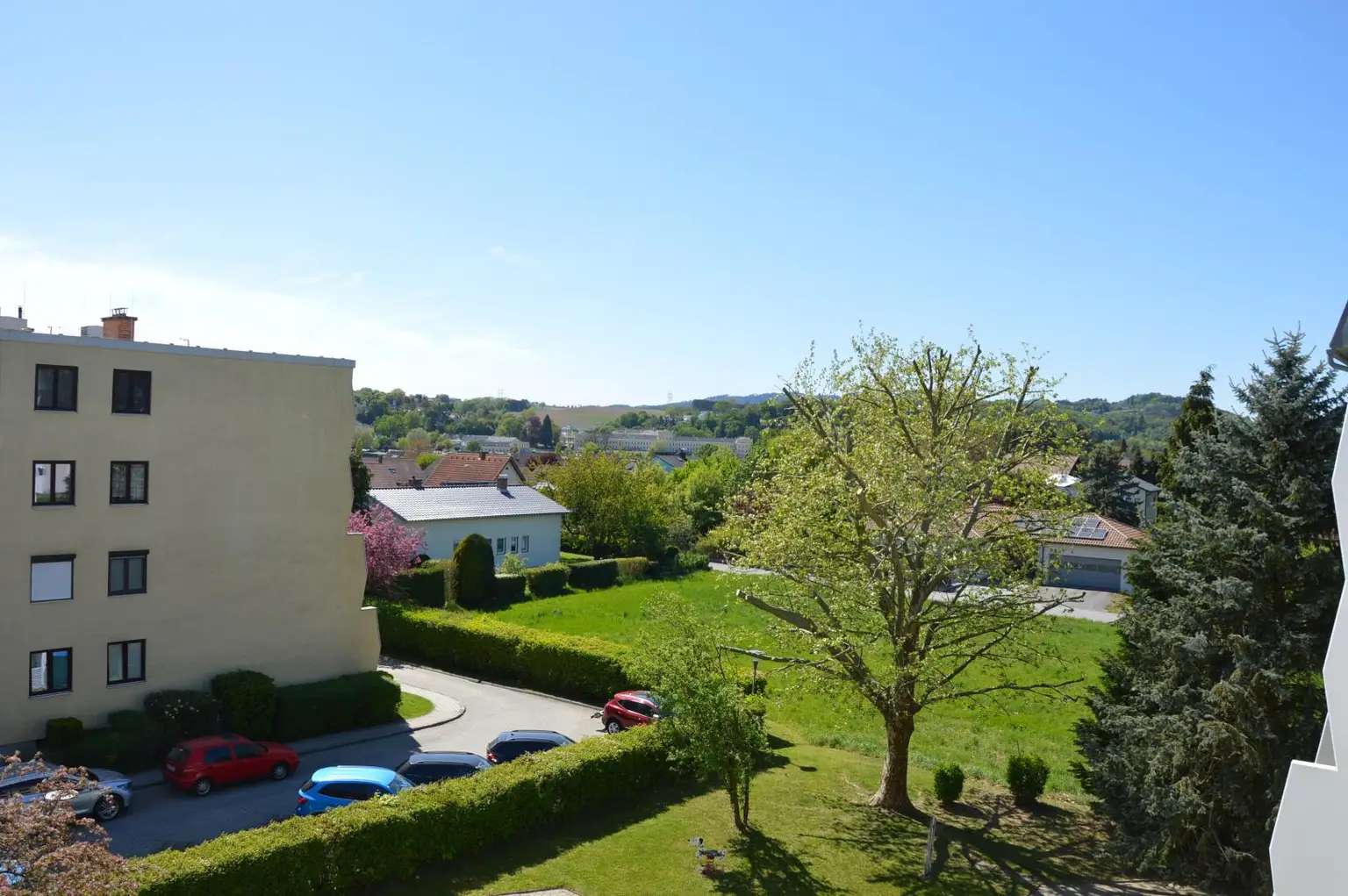 Blick von der Loggia Richtung Ybbs