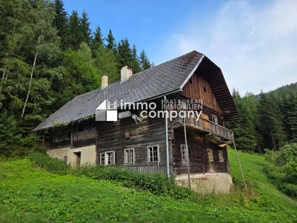 Rustikales Bauernhaus mit Stall und 1,9 Hektar Grund – Rückzugsort inmitten der Natur