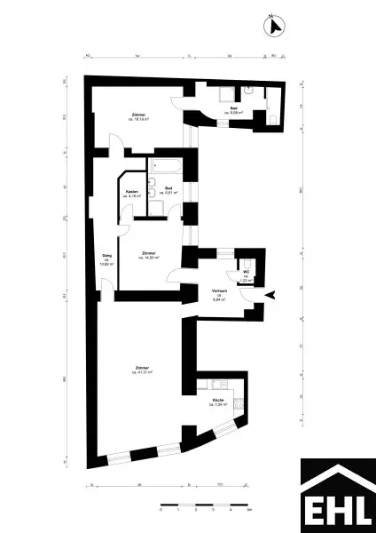 Vollmöblierte Altbauwohnung im Herzen der Wiener Innenstadt