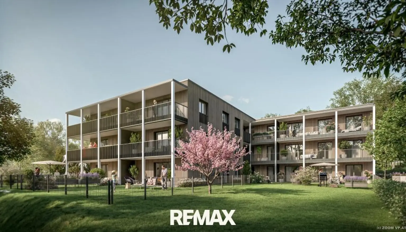 Rendering Hausansicht von vorne