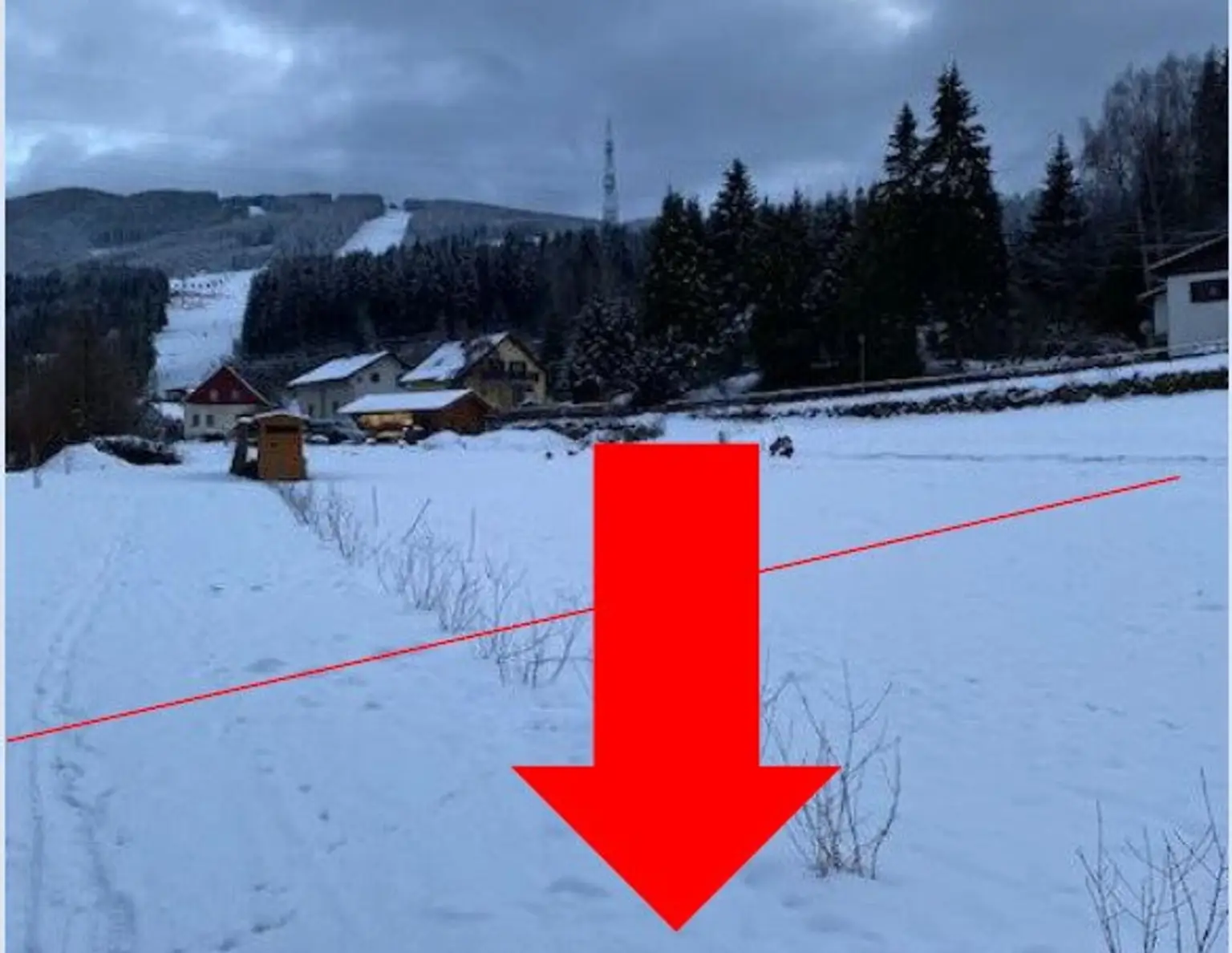 Einmaliges Grundstück in Top-Lage am Semmering - Nur wenige Schritte zum Skilift!