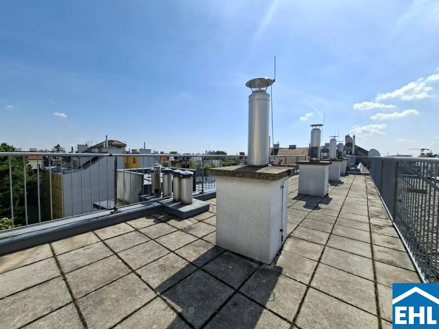 Allgemeine Dachterrasse