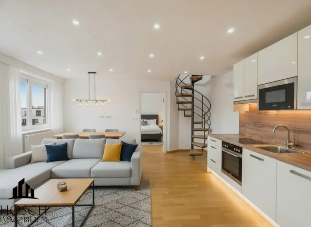 Stilvolle Maisonette-Wohnung mit Terrasse in Wiener Top-Lage!