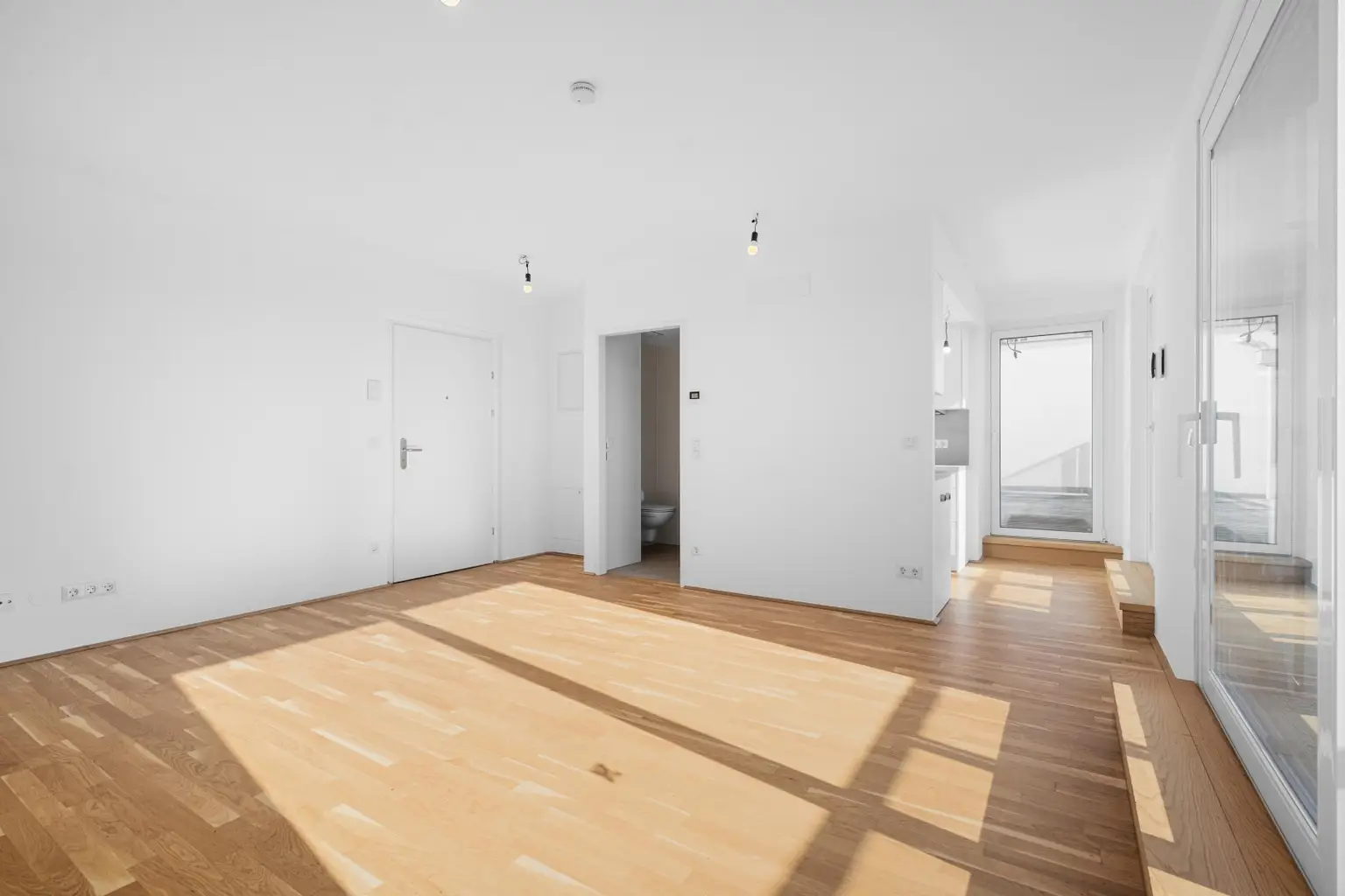 "Mietwohnung mit Urlaubsfeeling: 2 Terrassen beim Donauzentrum"