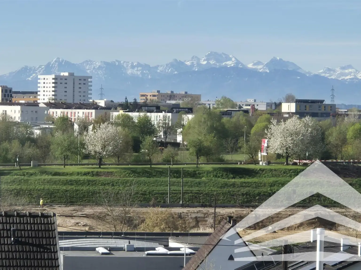Ausblick OG Nachbarhaus