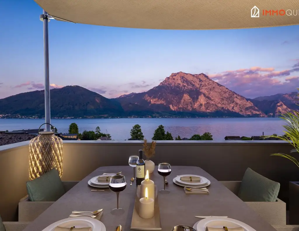 Historisches Wohngebäude mit einzigartigem Penthouse und unvergleichbaren Seeblick in Altmünster am Traunsee