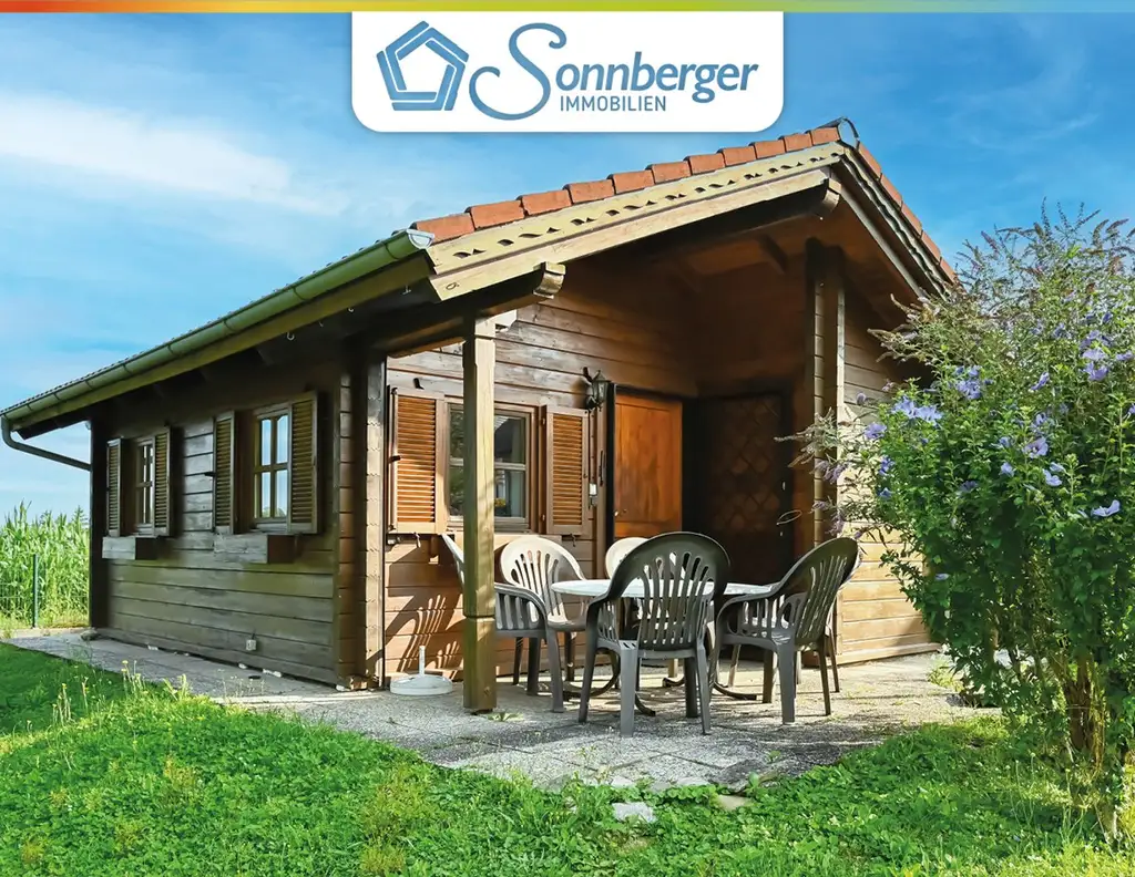 NATUR ATELIER - malerisches Grundstück mit Wochenendhaus in Aschach an der Steyr
