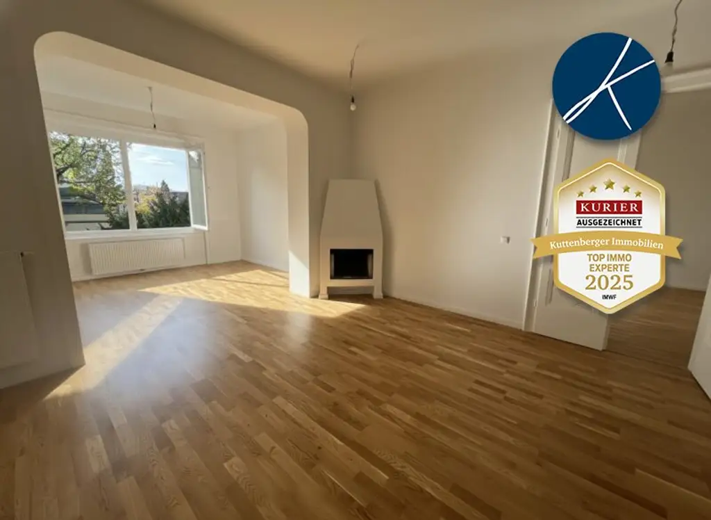 Nähe U4 Hietzing: ERSTBEZUG nach erstklassiger Generalsanierung! *Traumhafte Altbau-Wohnung mit 2 Balkonen*