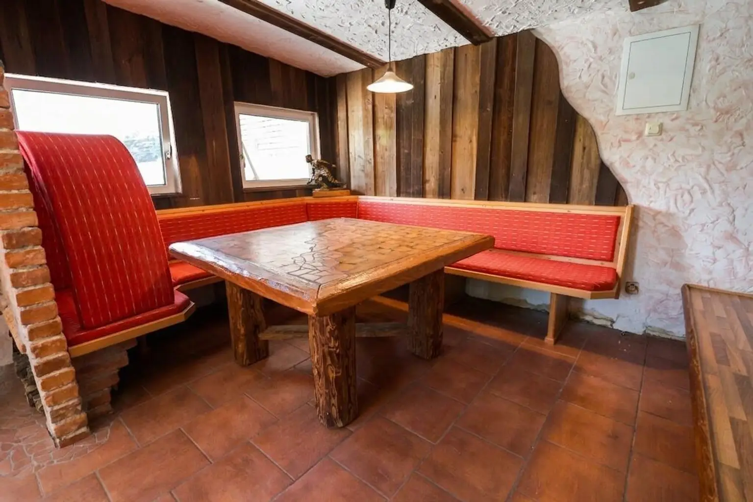 Sitzecke Poolhaus