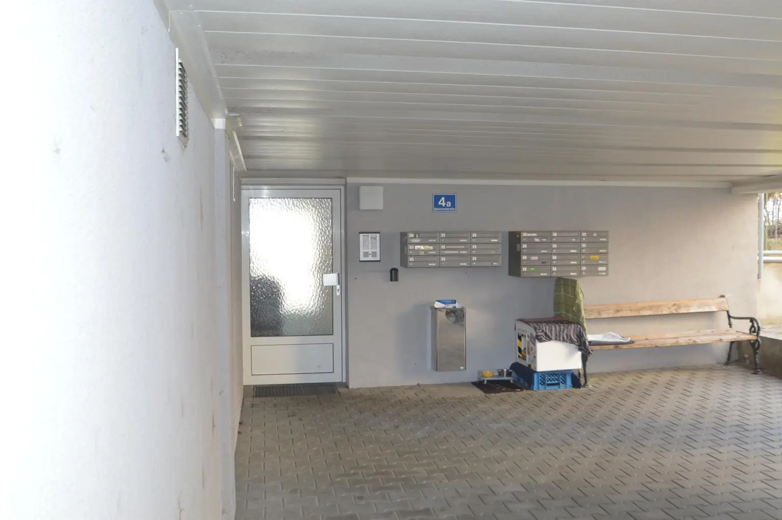 Eingangsbereich Bahnhofstraße