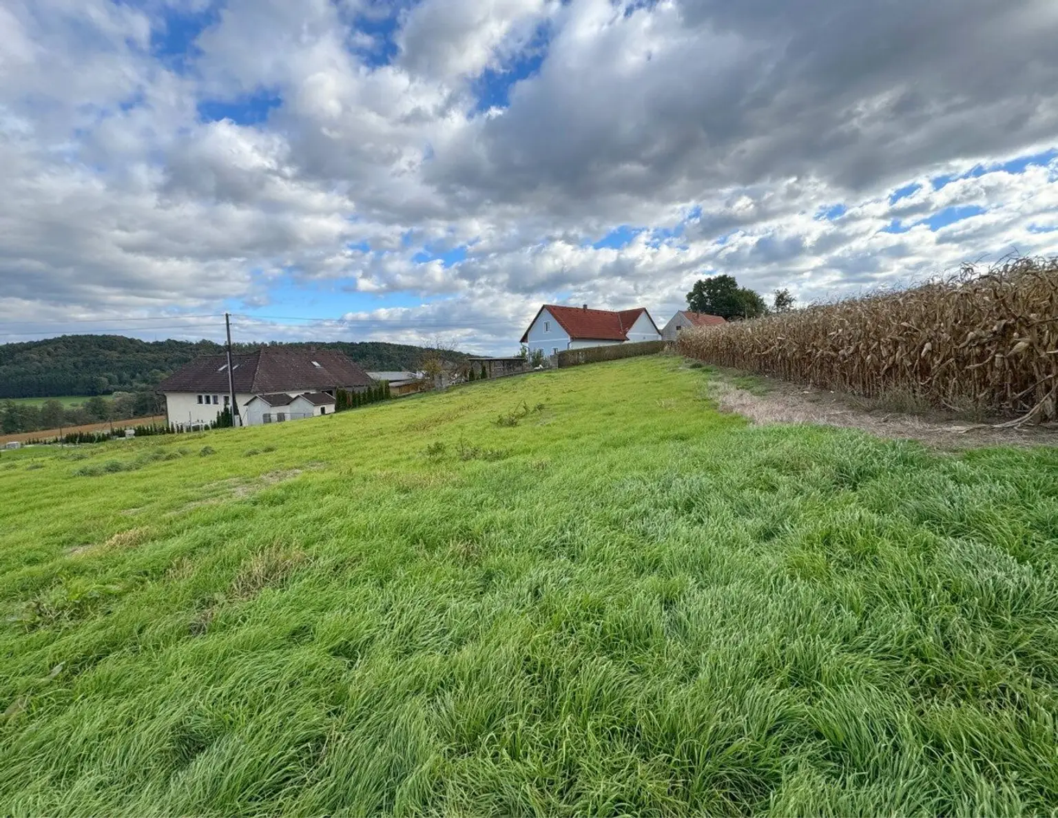 Sonniges Grundstück in BOCKSDORF mit Panoramablick!