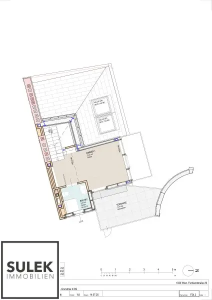 Dachgeschoßwohnung im Herzen des 2. Bezirks – 55 m² Wohnkomfort