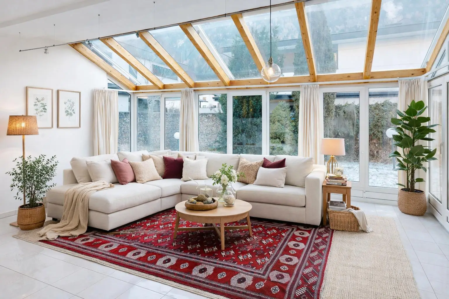 Zams - Haus - Wohnbereich Visualisierung