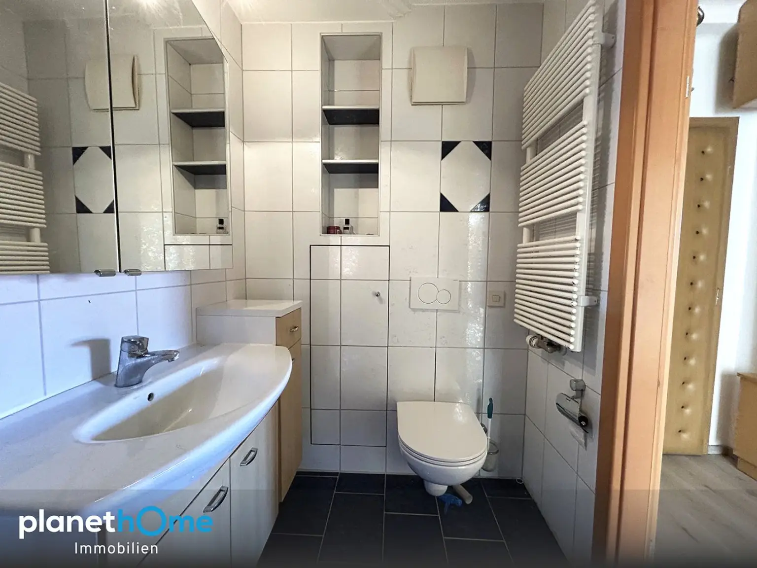 Badezimmer mit WC