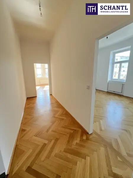 Die Wohnung, die Sie schon im Kopf hatten – jetzt gibt es sie wirklich. 3 Zimmer voller Licht, Stil & Wiener Charme.