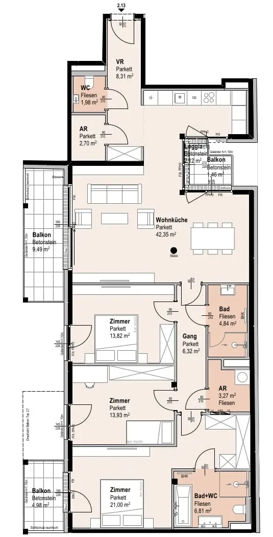 "Wohnoase Siebenbrunnengasse 44" - Nachhaltig gedacht, besonders gemacht.