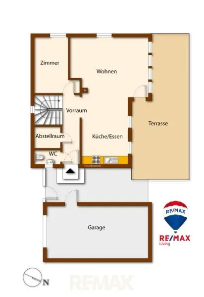 Grundriss Erdgeschoss für Kunde