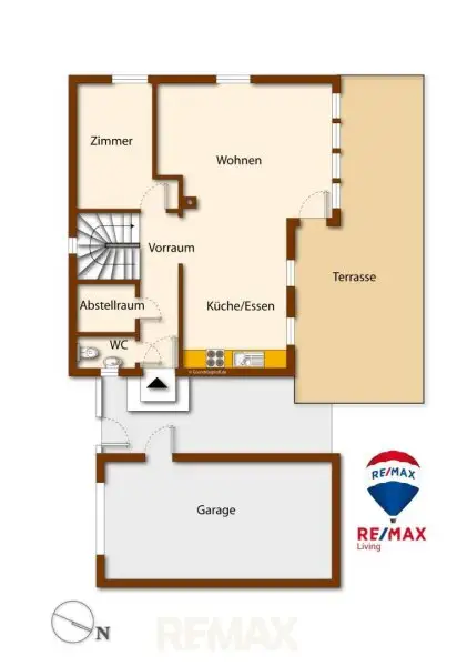 Grundriss Erdgeschoss für Kunde