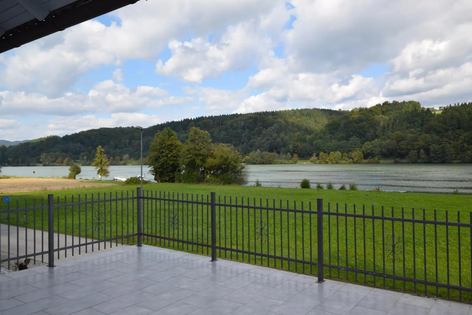 Haus im Strudengau - Donaublick von der Terrasse