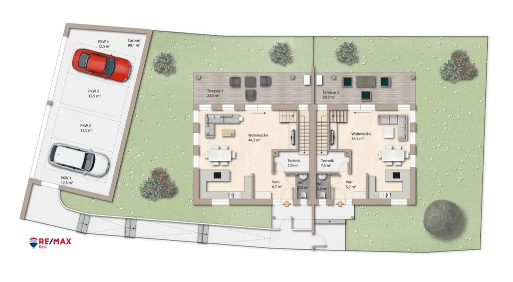 Ihr neues Leben im Grünen genießen! Der Stadt nahe bleiben.