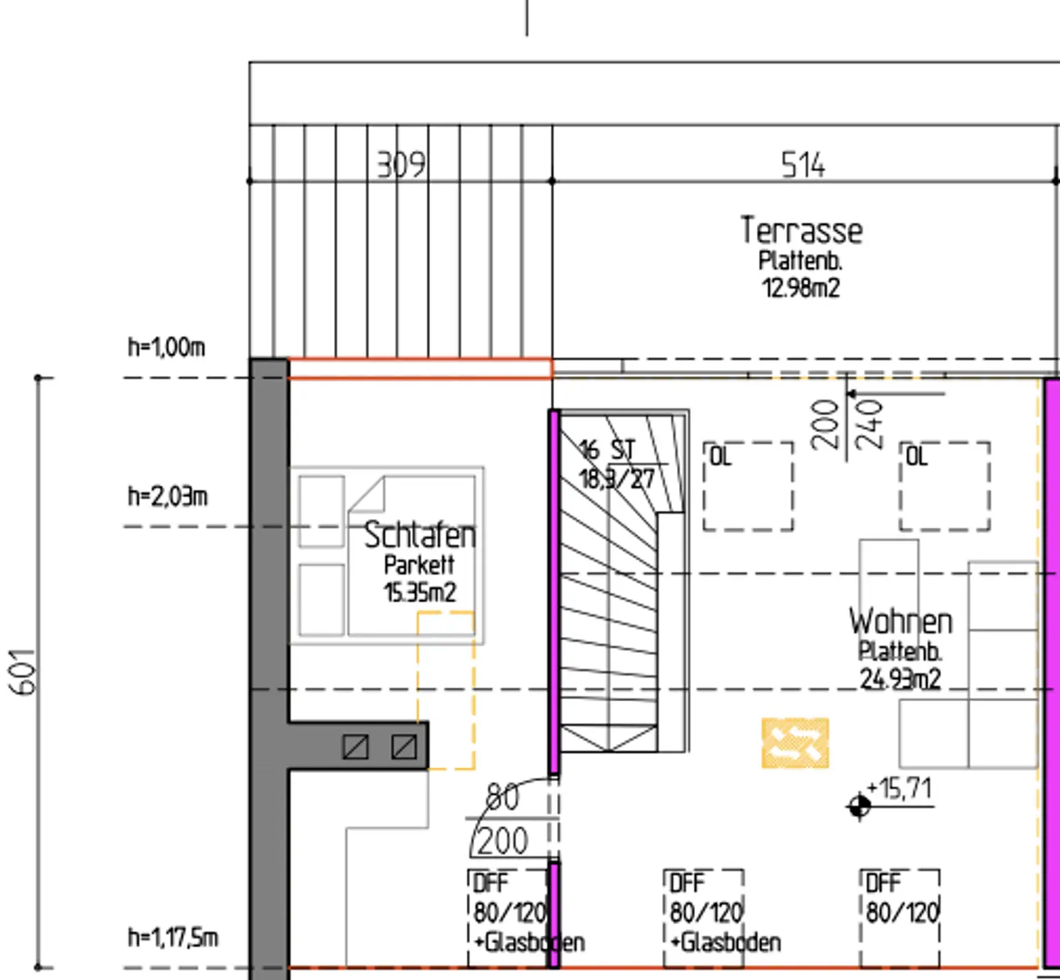 TRADITION TRIFFT MODERNE – EINZIGARTIGES WOHNJUWEL – ZENTRUM VON STEYR! Exklusives Wohnen über zwei Etagen mit traumhafter Dachterrasse!