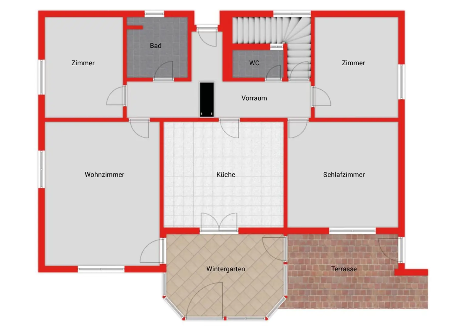 Grundriss Erdgeschoss