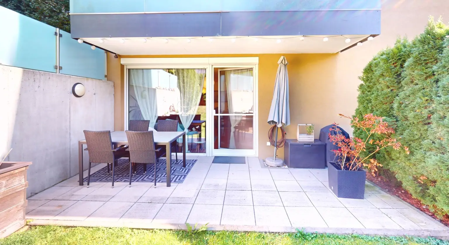 Modernes Wohnen mit Terrasse & Garten – Ihr 2-Zimmer-Traum!