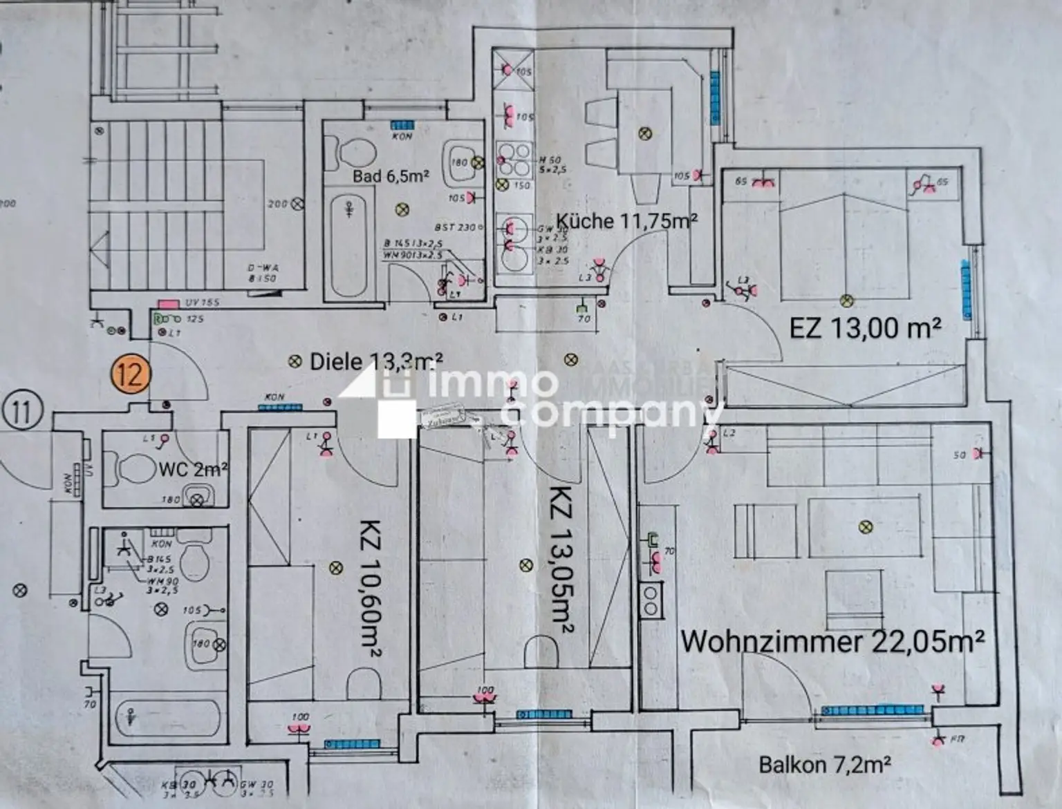 Großzügige 4-Zimmer-Wohnung mit Südwest-Balkon in Nüziders – inkl. TG-Stellplatz