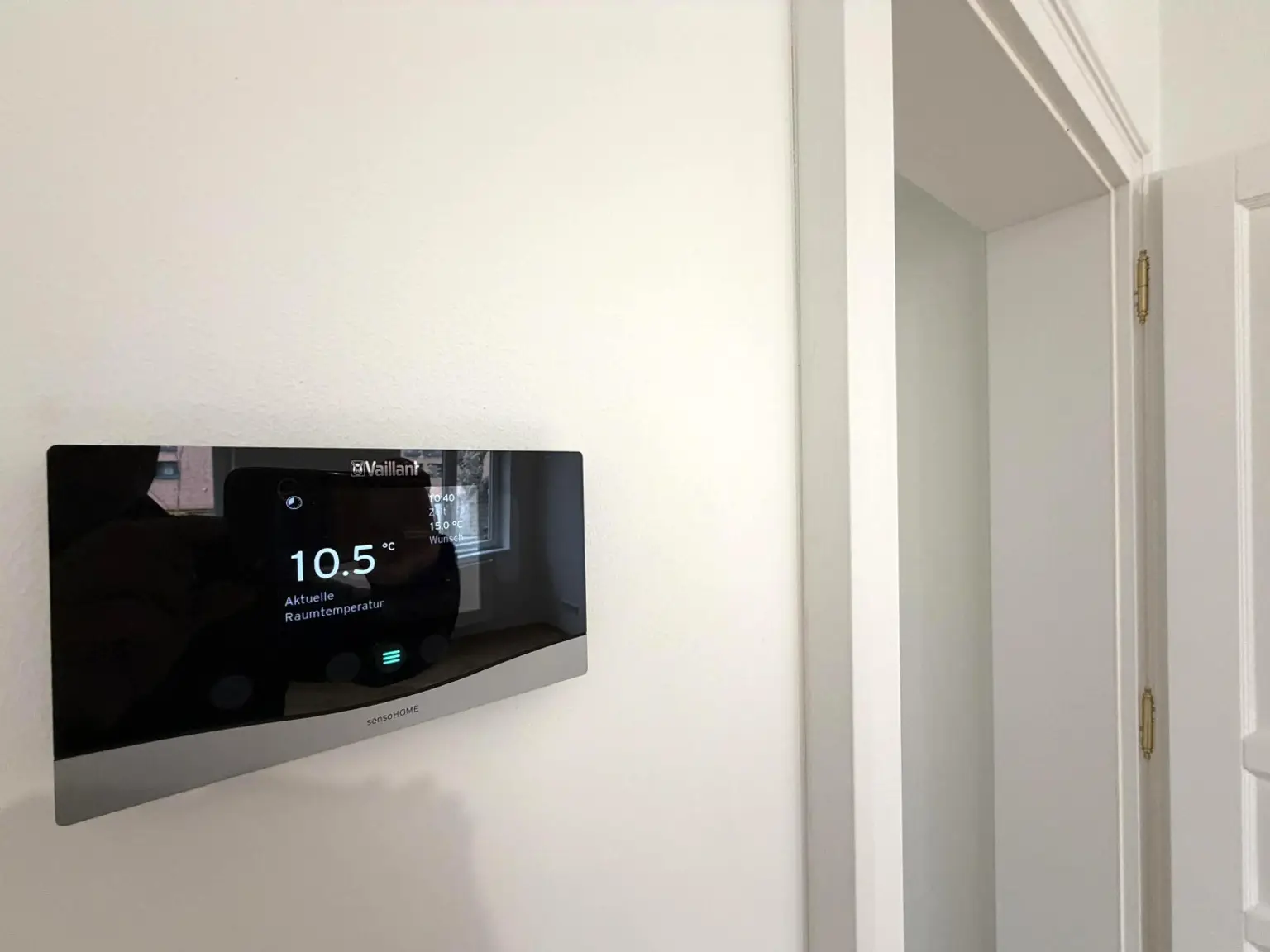 Wohnzimmer Detail Thermostat