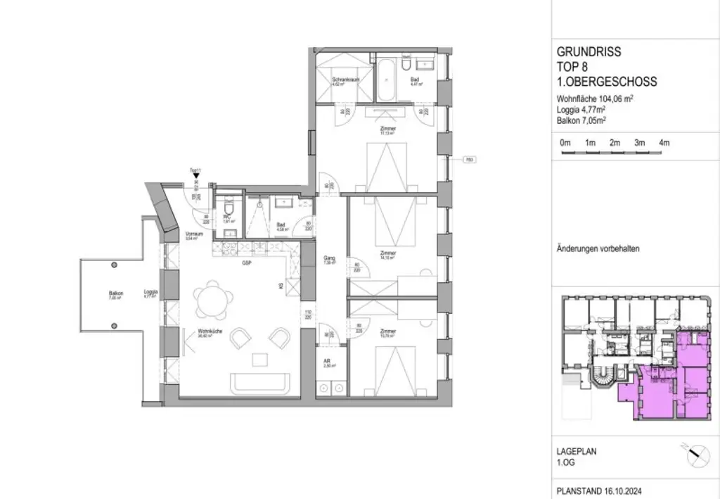 ERSTBEZUG ! Exklusives Wohnprojekt in historischem Gebäude (Top 08)