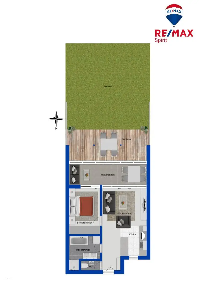 "Gartenfreude" 2,5 Zimmer Wohnung in Flachau