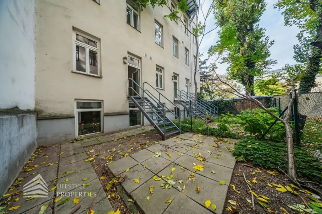 Charmante 2-Zimmer-Altbauwohnung mit idyllischem Eigengarten – urbanes Wohnen mit Rückzugsqualität