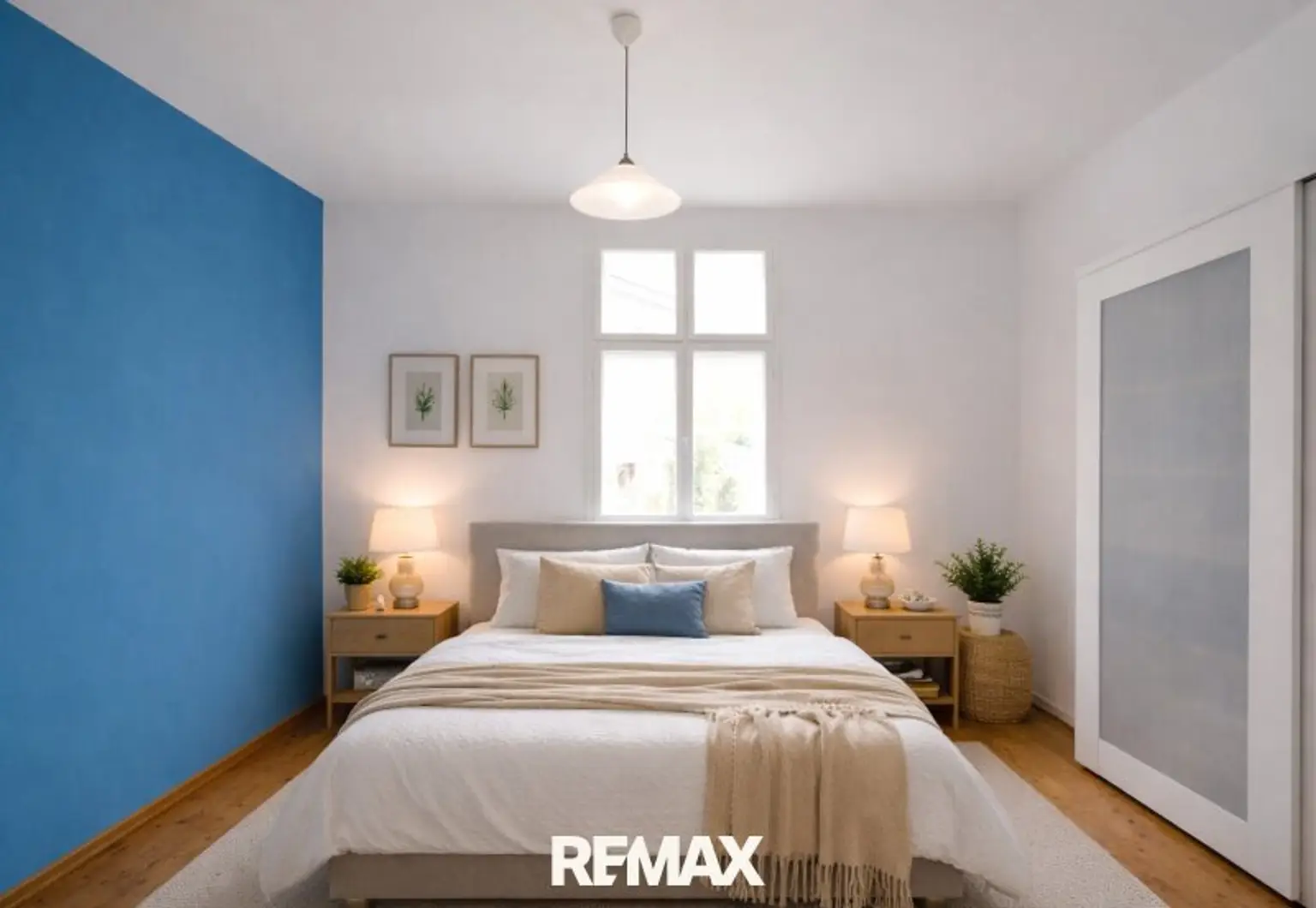 Schlafzimmer (virtuell eingerichtet)