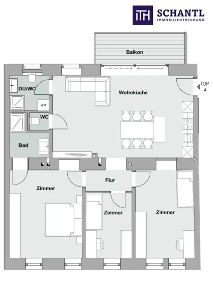 ++ SUNNY SIDE UP ++  ERSTKLASSIGER ALTBAU NACH HOCHWERTIGER SANIERUNG + großartige Freiflächen + ruhige Wohngegend +