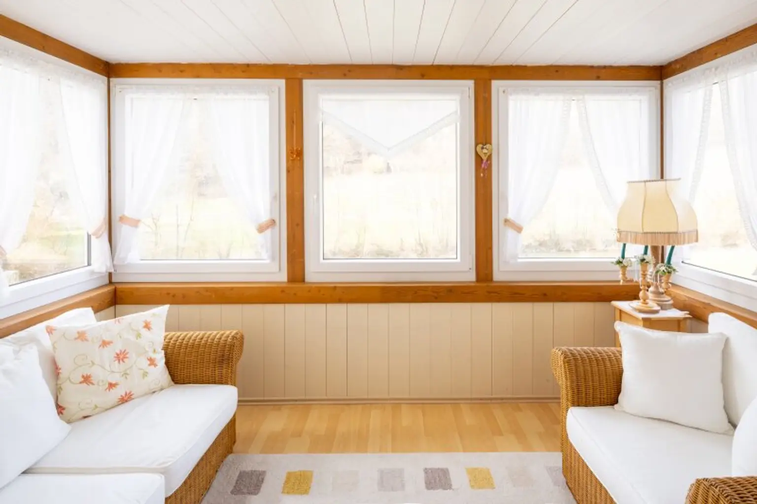 Helles Salettl im Obergeschoss