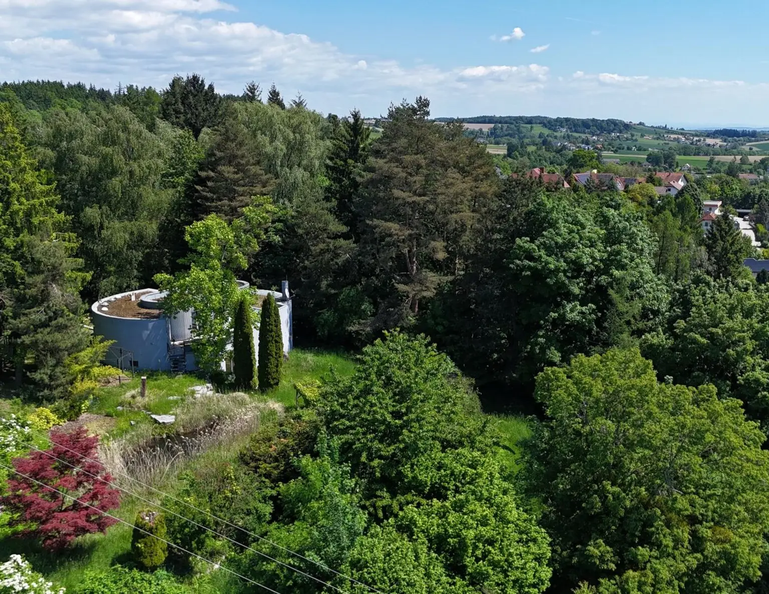 Traumhaftes Baugrundstück in Buchkirchen mit sensationellem Fern- u. Bergblick