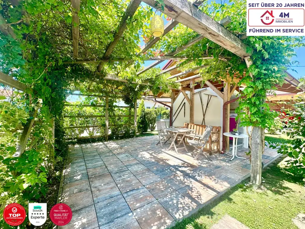 Traumhaus im Thermenland: Top-Einfamilienhaus mit idyllischem Garten in Bestlage Bad Loipersdorf