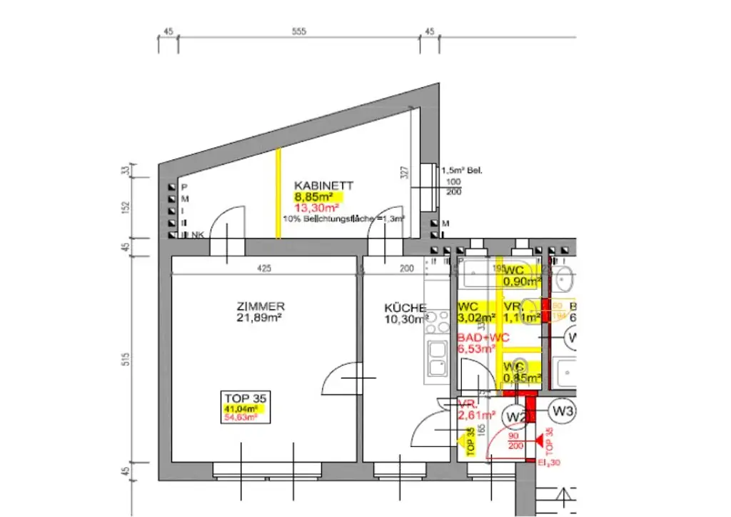 Seltene Gelegenheit! Preiswerter 2-Zimmer Altbau Nähe Augarten!