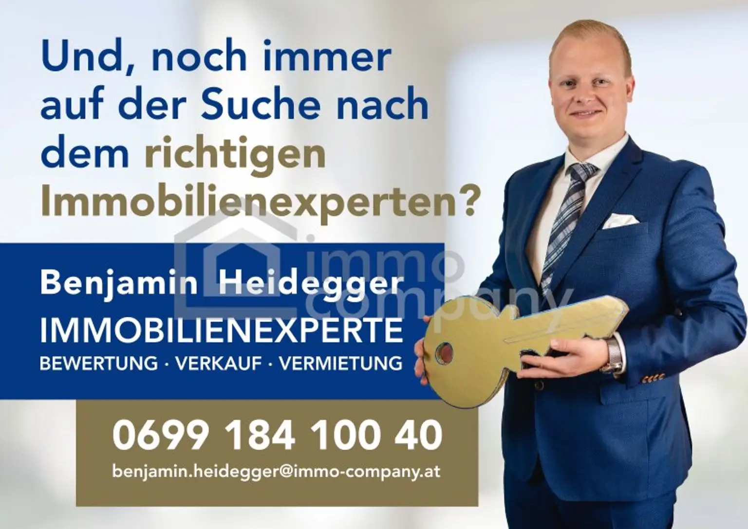 Benjamin Heidegger - Dein Immobilienexperte