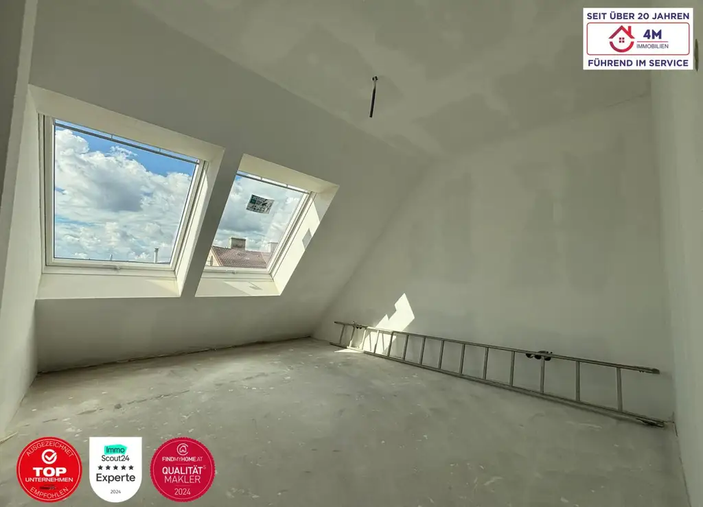Erstbezug! Helle Neubauwohnung mit Terrasse im 4. Liftstock – perfekt für Paare & Jungfamilien