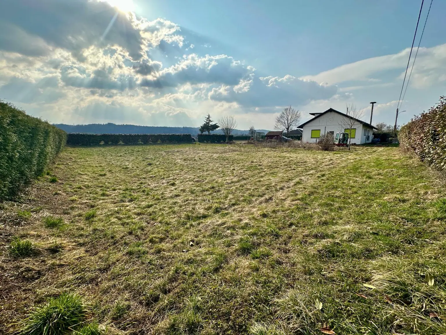 Baugrundstueck Zwaring eben und sonnig immoresch e