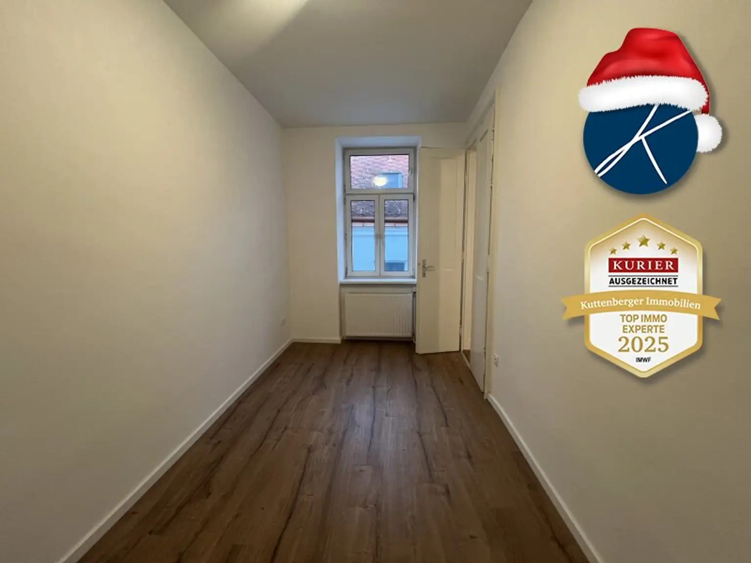 Kleines Zimmer Richtung Innenhof