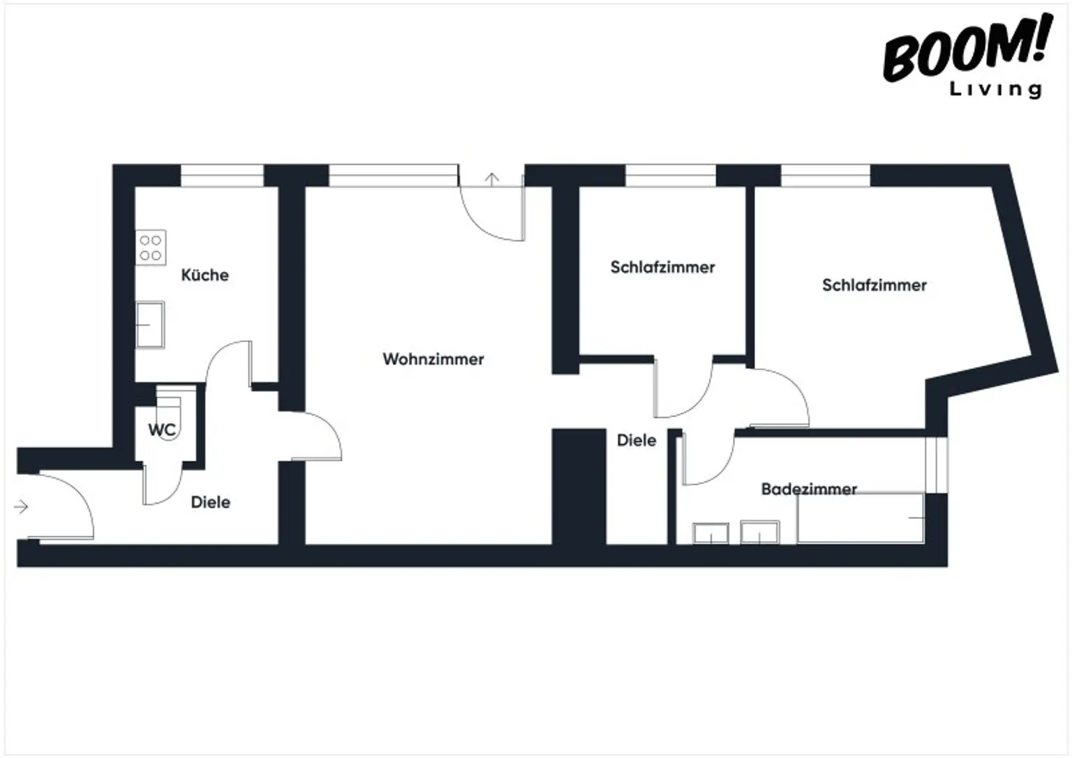Familienfreundliche Dachgeschoss Wohnung mit 3-Zimmer und Terrasse mit perfekter Verkehrsanbindung – Wunderschöner Ausblick