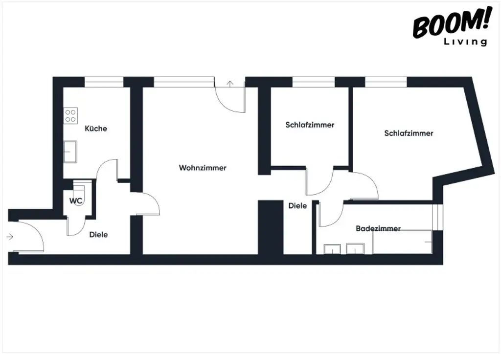 Familienfreundliche Dachgeschoss Wohnung mit 3-Zimmer und Terrasse mit perfekter Verkehrsanbindung – Wunderschöner Ausblick
