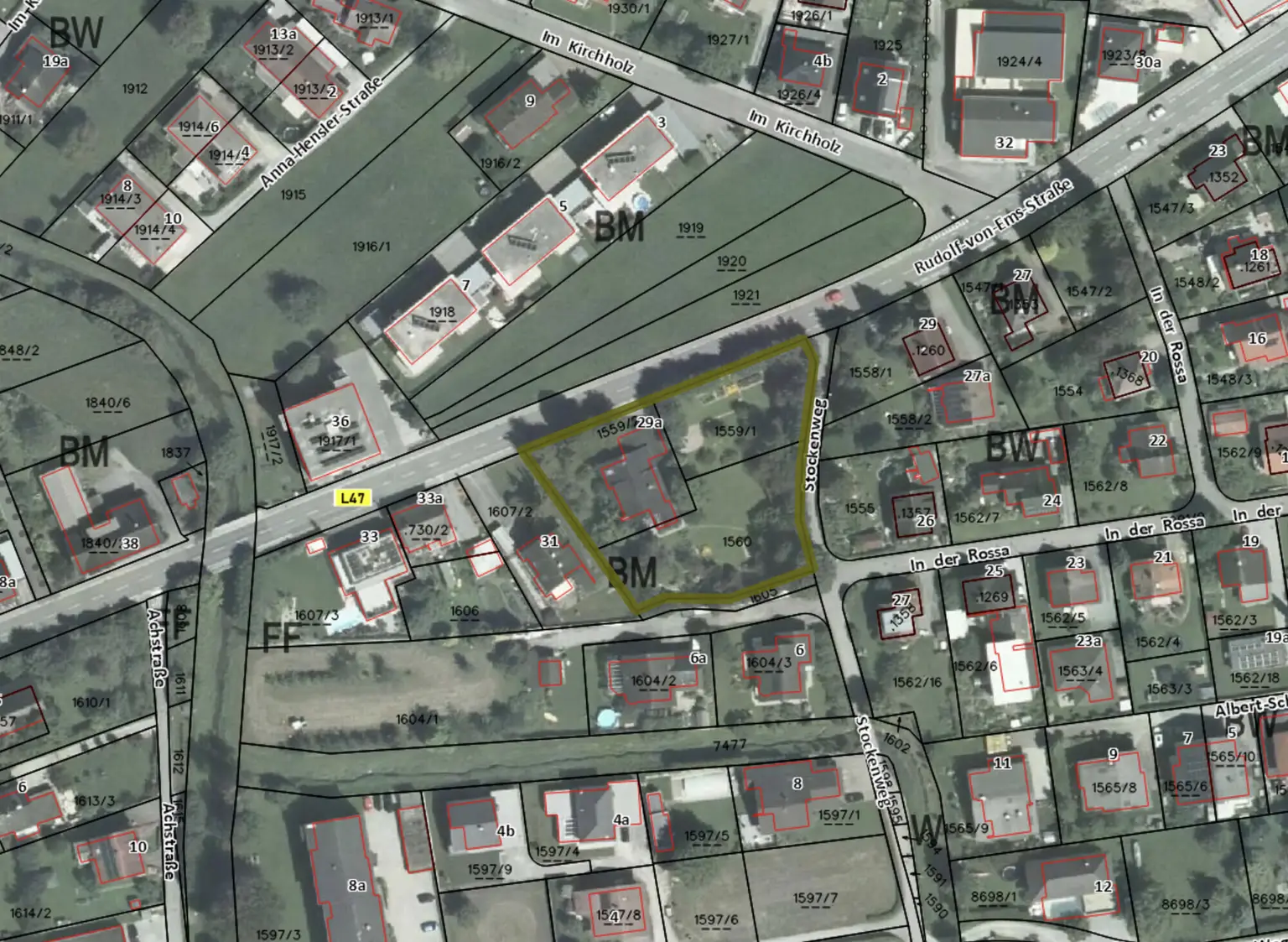 Adressenplan
