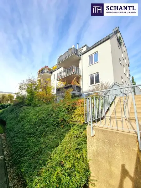Traumhafter Fernblick + Absolute Grün- und Ruhelage + Tolle Raumaufteilung + Garagenplatz inklusive! Das perfekte Zuhause über den Dächern...