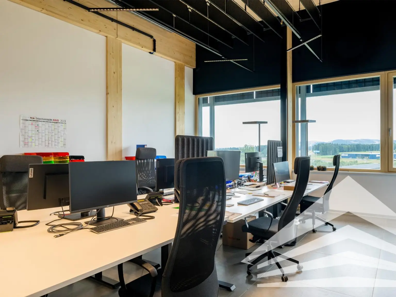 Büroraum für bis zu 6 Personen