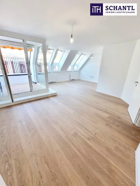 LETZTE Wohnung - Schnell sein! Leistbare Familien-Wohnung im Dachgeschoss! Toll aufgeteilt + Zentrumsnah + 3 Zimmer mit Terrasse + Frisch saniert + Hauseigene Tiefgarage! Besser geht es nicht....