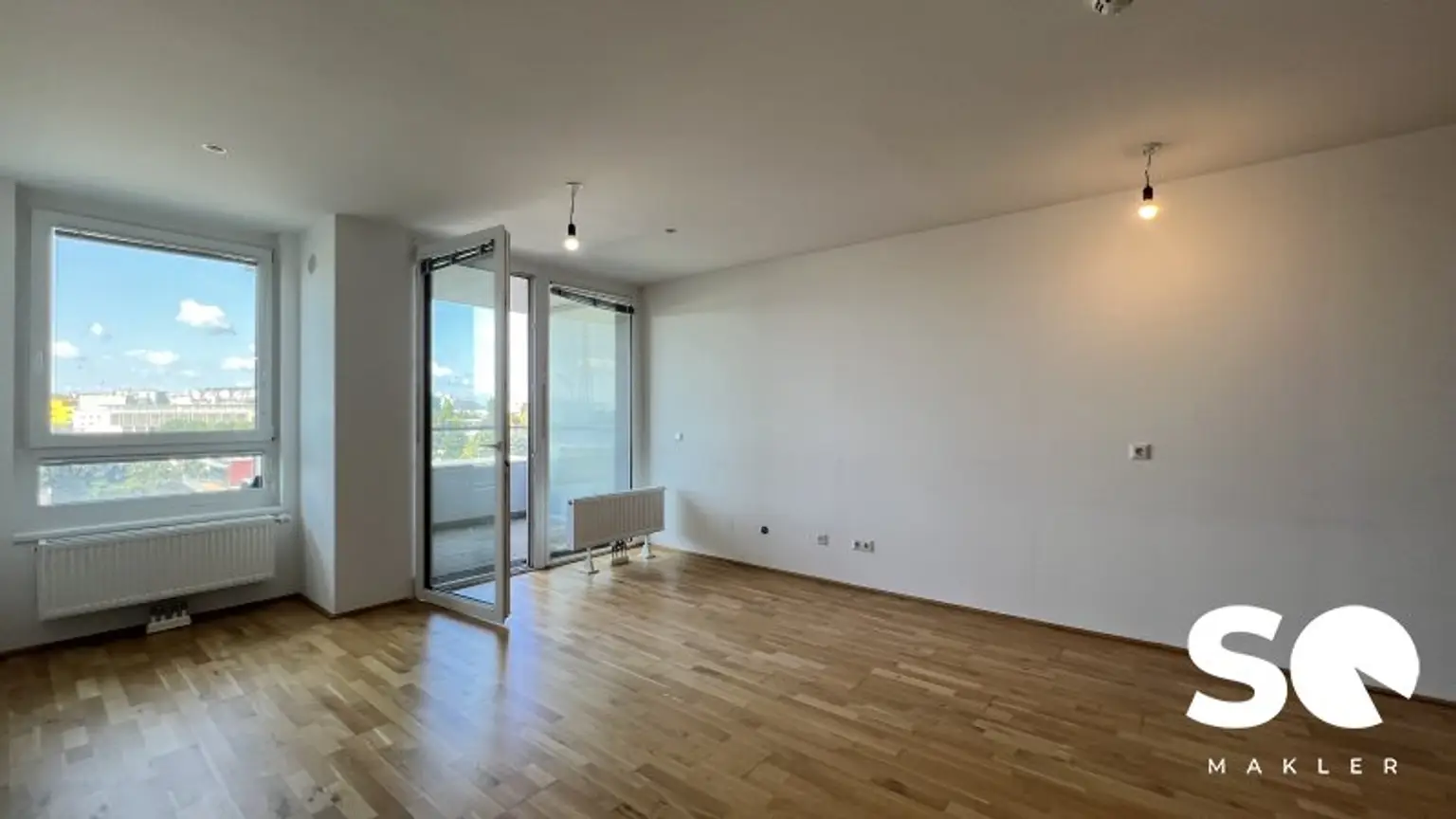 # SQ  - MODERNE 2 ZIMMER IN EINEM HOCHHAUS - NEUBAUWOHNUNG MIT BALKON - NÄHE KURPARK OBERLAA - 6 ETAGE