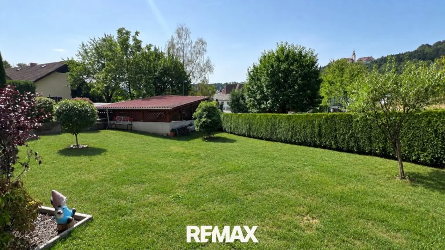 Blick zum Garten